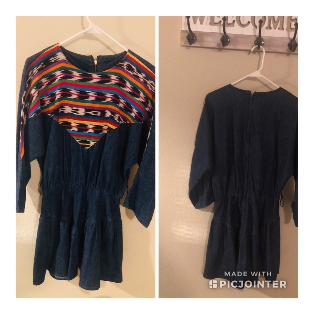 Beautiful denim retro dress!